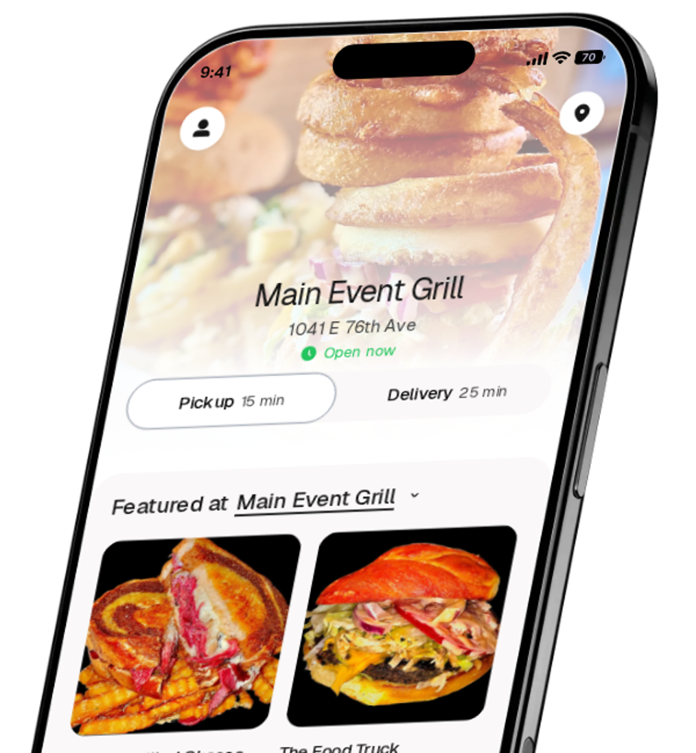 Main Event Grill app preview