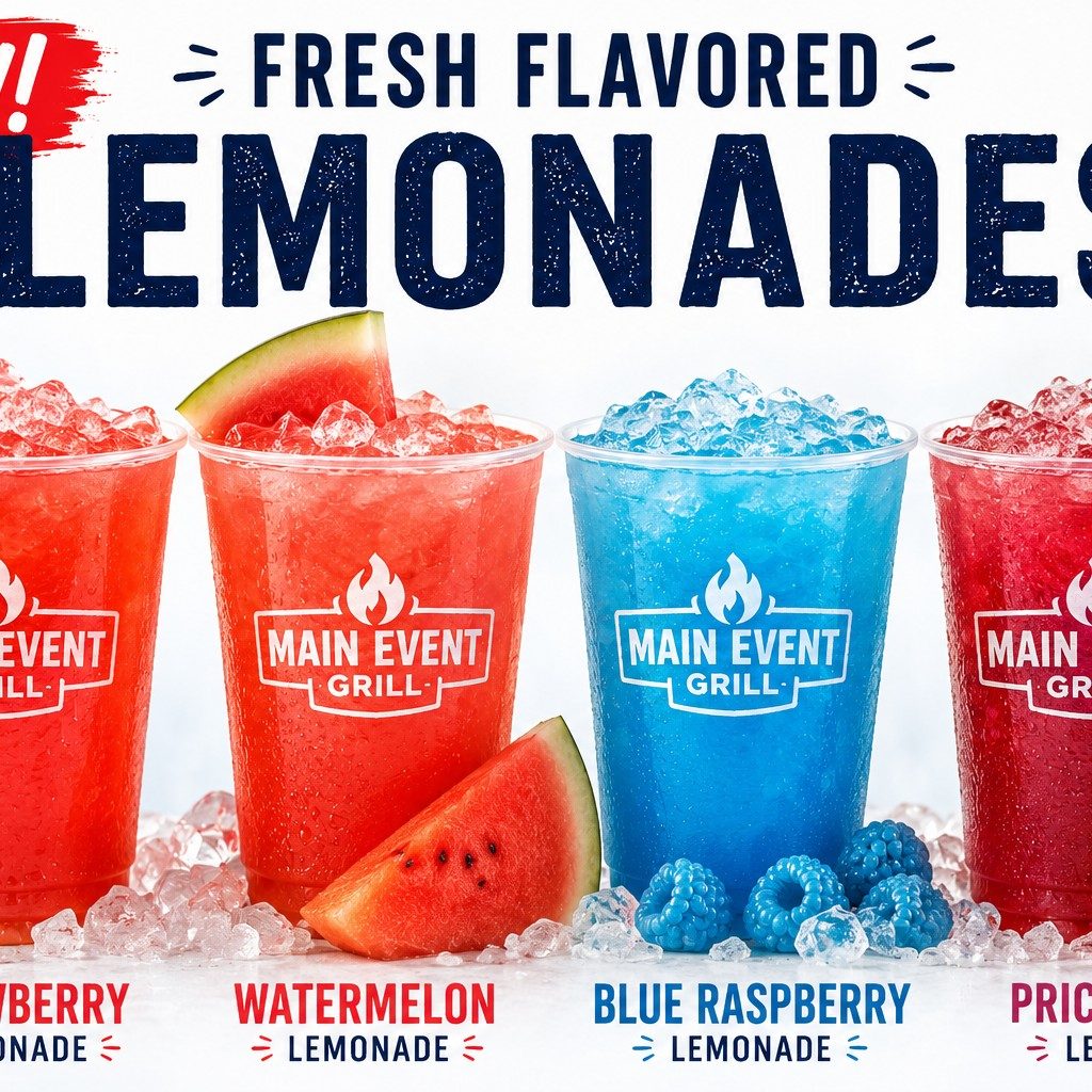 Fresh New Lemonades.