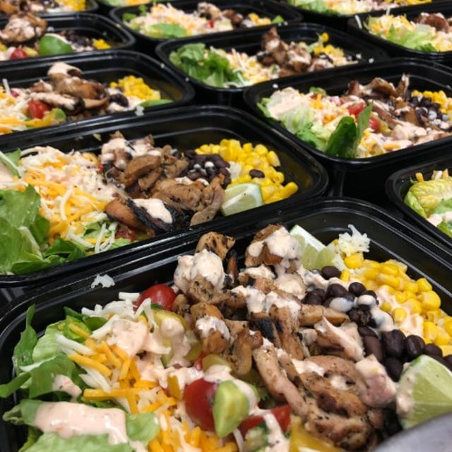 Chicken Burrito Bowls.