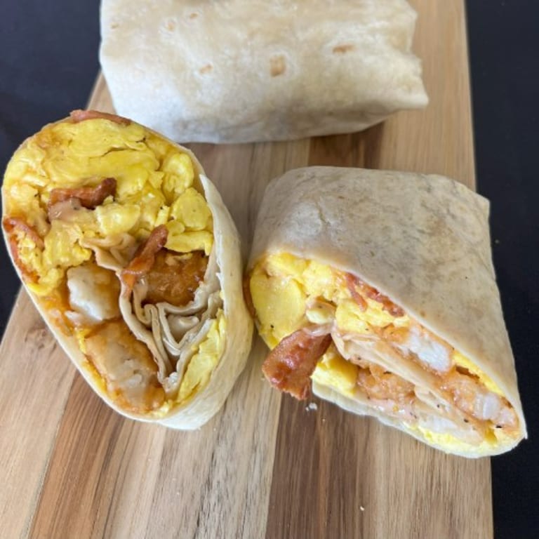 Delicious Breakfast Burrito