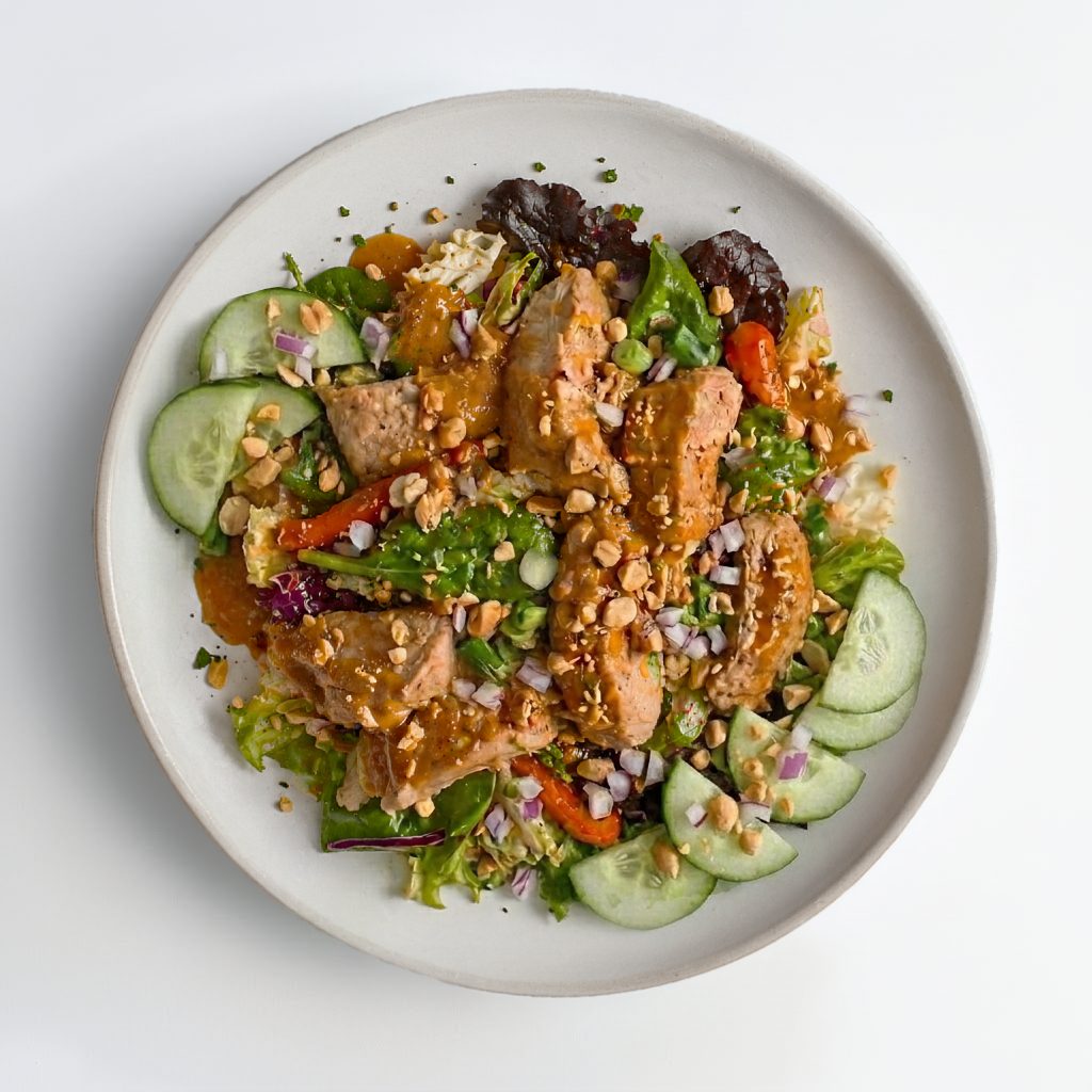 Thai Peanut Chicken Salad.