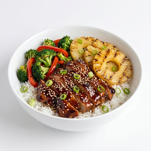 Huli Chicken Rice Bowls.