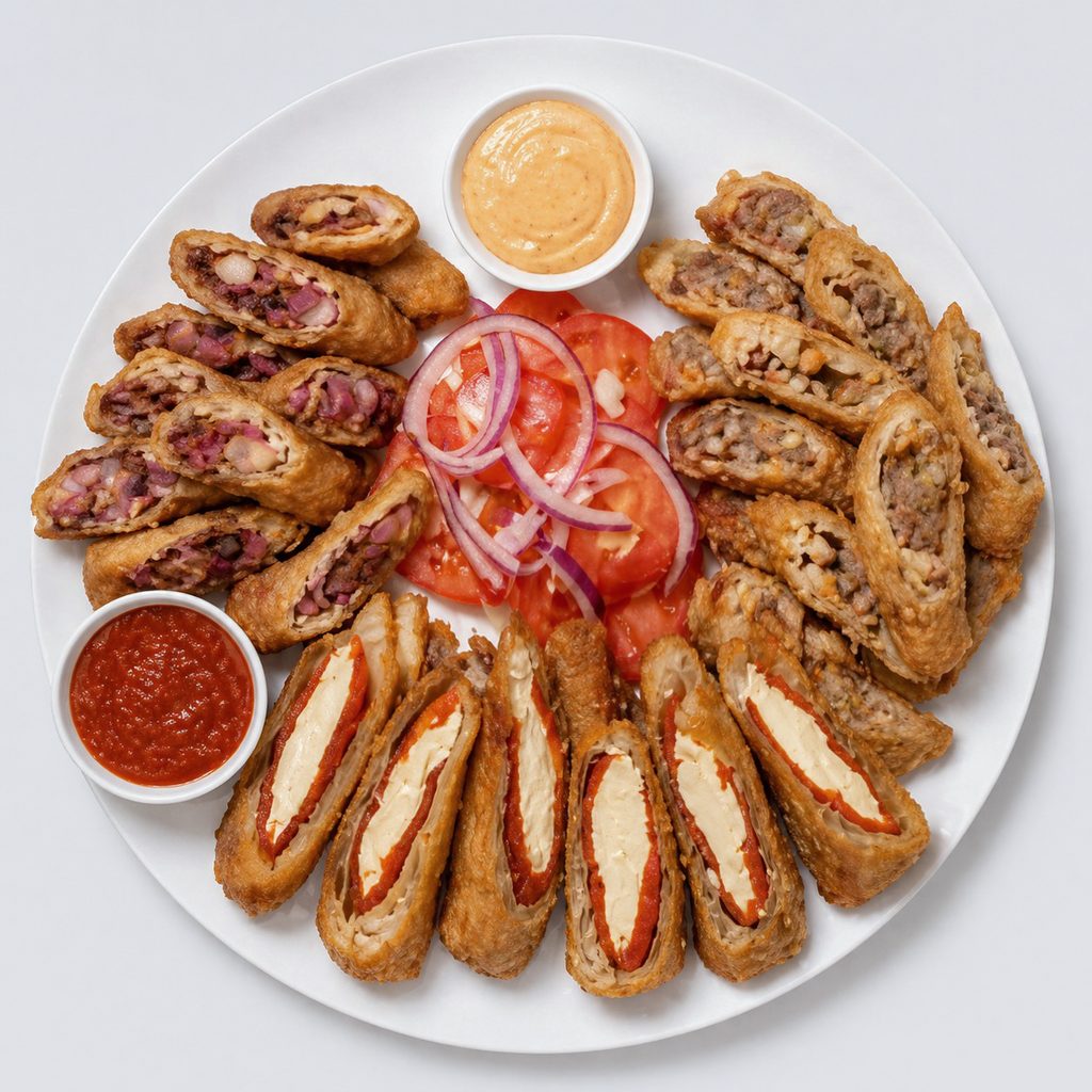 Trifecta Main Event Rolls Platter.
