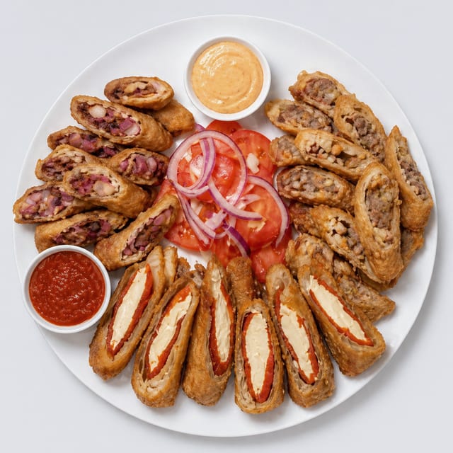 Trifecta Main Event Rolls Platter.