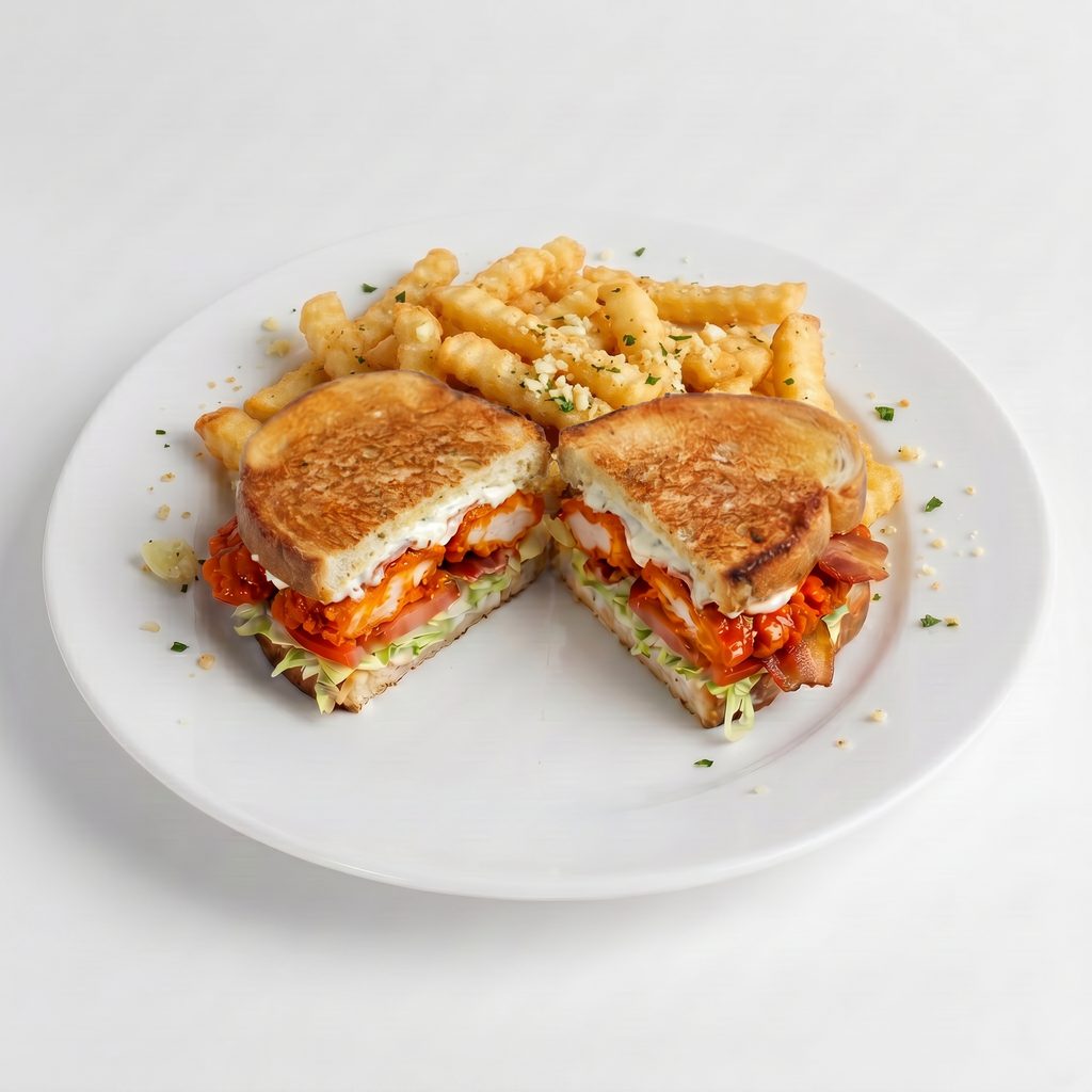 Buffalo Grilled Sandwich.