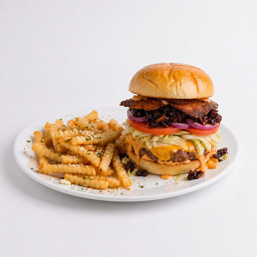 Bacon Jam Burger.