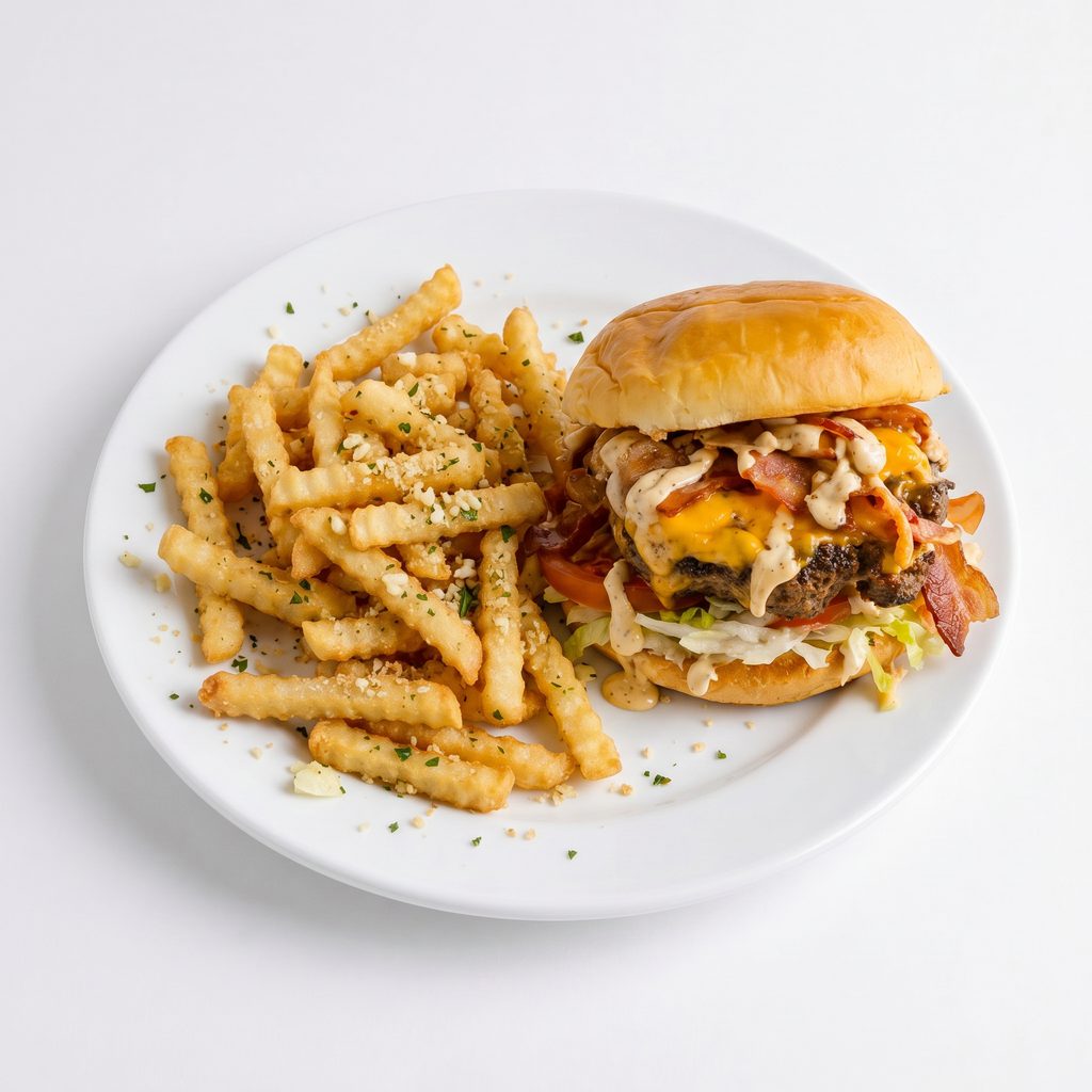 Hot Mess Burger.