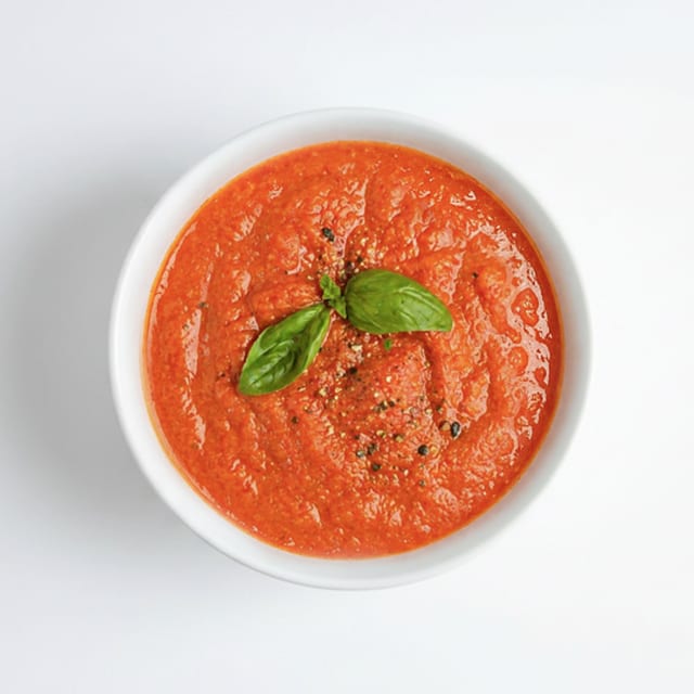 Tomato Basil Soup Cup.
