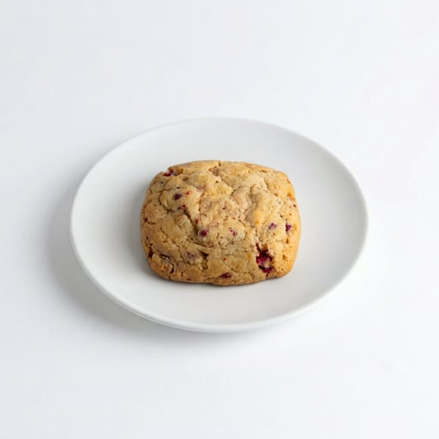 Raspberry Cheesecake Cookie.
