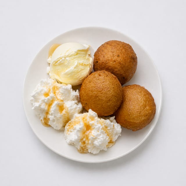 Deep Fried Cookie Dough.