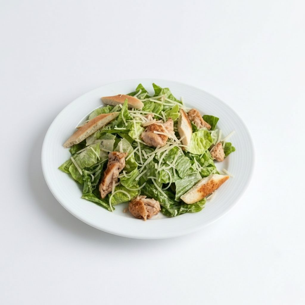 House Chicken Caesar Salad.