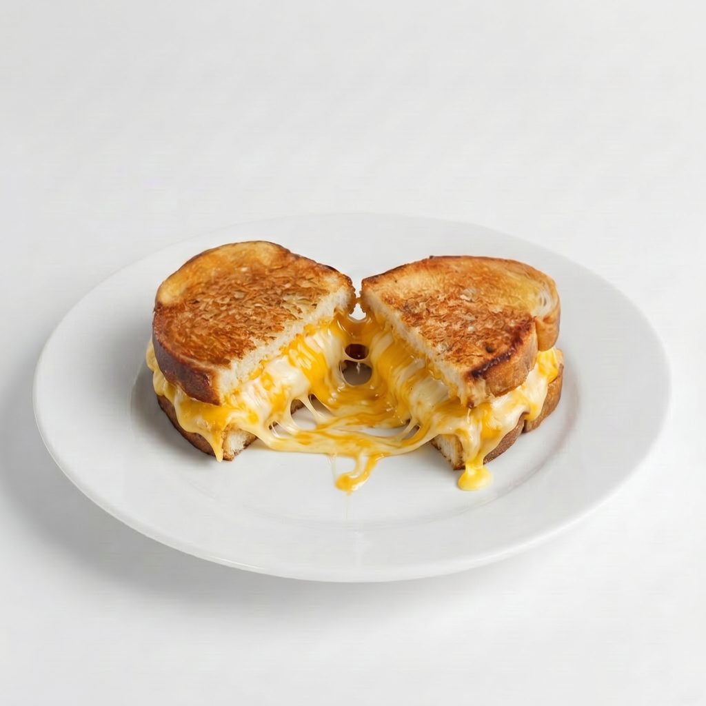 Adult Grilled Cheese Sandwich.