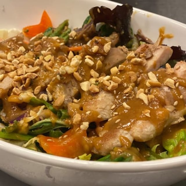 Thai Peanut Chicken Salad.