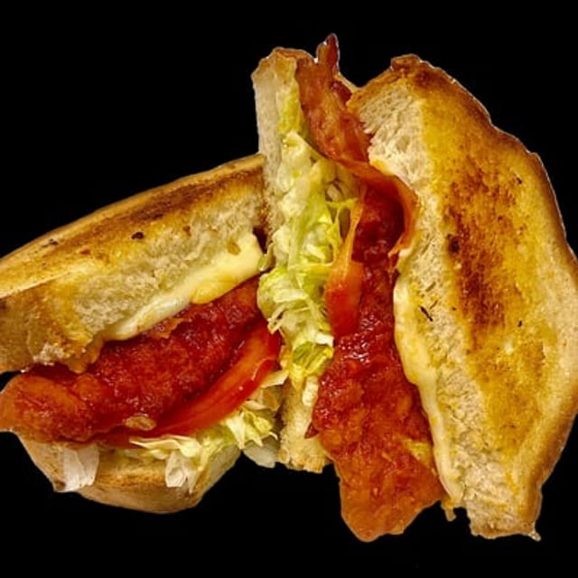 Buffalo Grilled Sandwich.