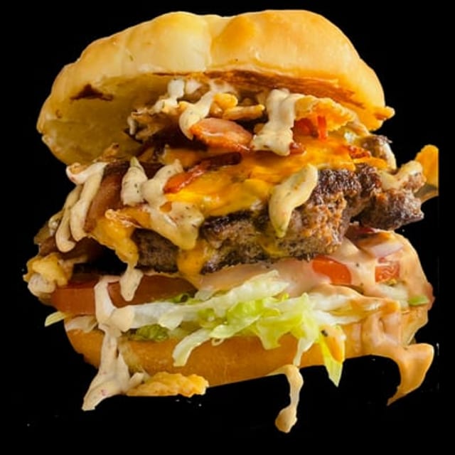 Hot Mess Burger.