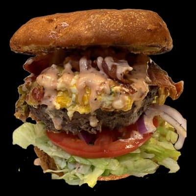 Jalapeño Popper Burger.